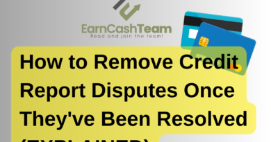 Remove Credit Report Disputes Once They've Been Resolved