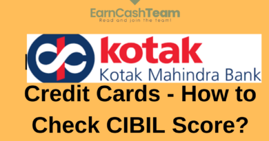 Kotak Mahindra Bank Credit Cards - How to Check CIBIL Score? (EXPLAINED)