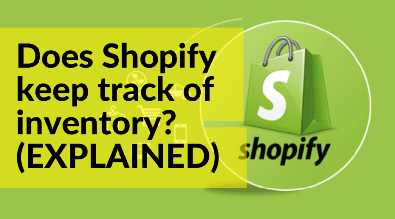 Shopify track inventory