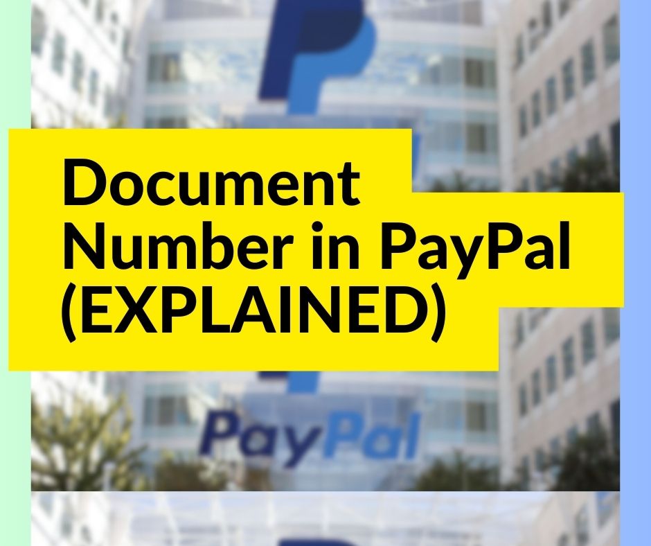 Document Number in Paypal