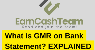 What is GMR on Bank Statement? EXPLAINED