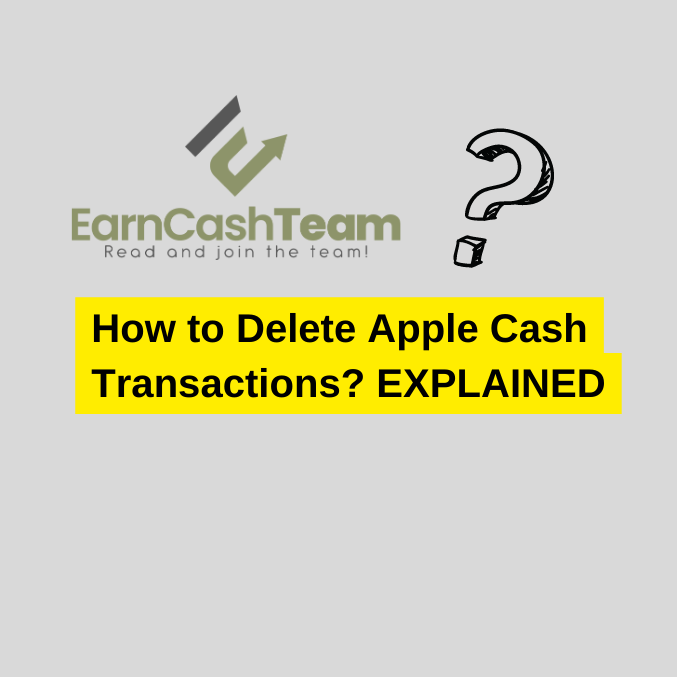 How to Delete Apple Cash Transactions? EXPLAINED