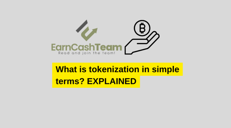 What is tokenization in simple terms?