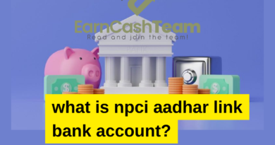 what is npci aadhar link bank account
