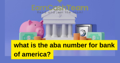 what is the aba number for bank of america