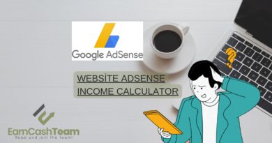 Website AdSense Income Calculator